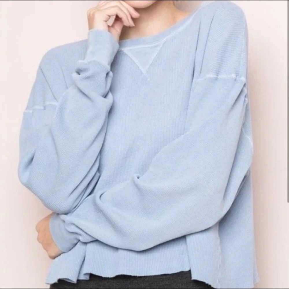 Brandy Melville Long Sleeve Waffle